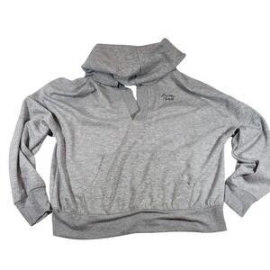 Justice Sport Gray Hoodie Sweatshirt Pullover Activewear Girls‎ XL (16/18)